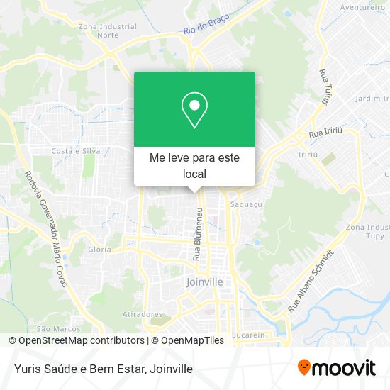 Yuris Saúde e Bem Estar mapa