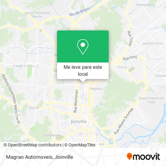 Magrao Automoveis mapa