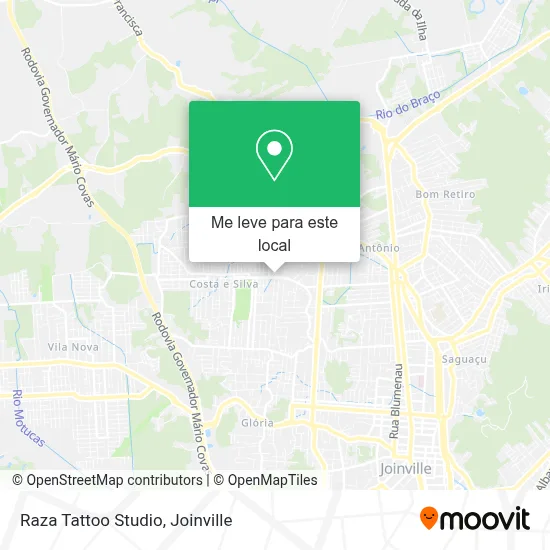 Raza Tattoo Studio mapa