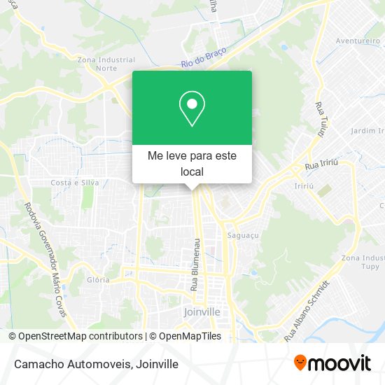 Camacho Automoveis mapa