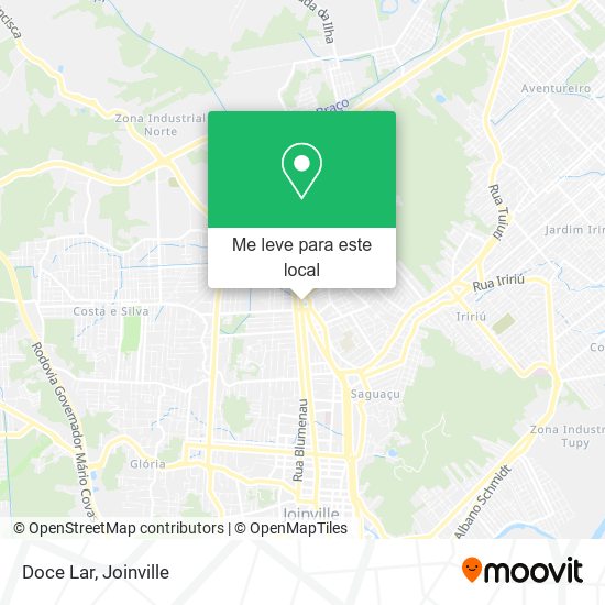 Doce Lar mapa