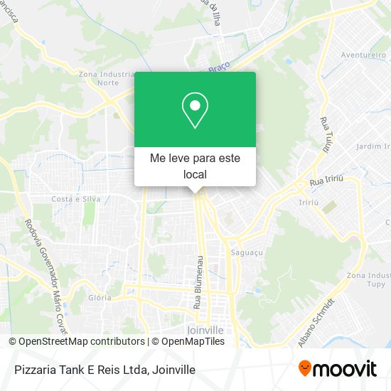 Pizzaria Tank E Reis Ltda mapa