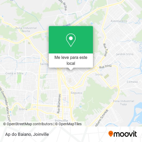 Ap do Baiano mapa