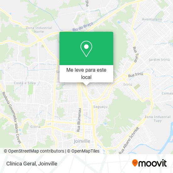 Clínica Geral mapa
