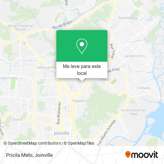 Pricila Melo mapa