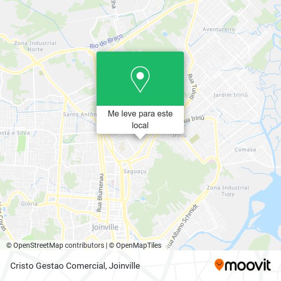 Cristo Gestao Comercial mapa