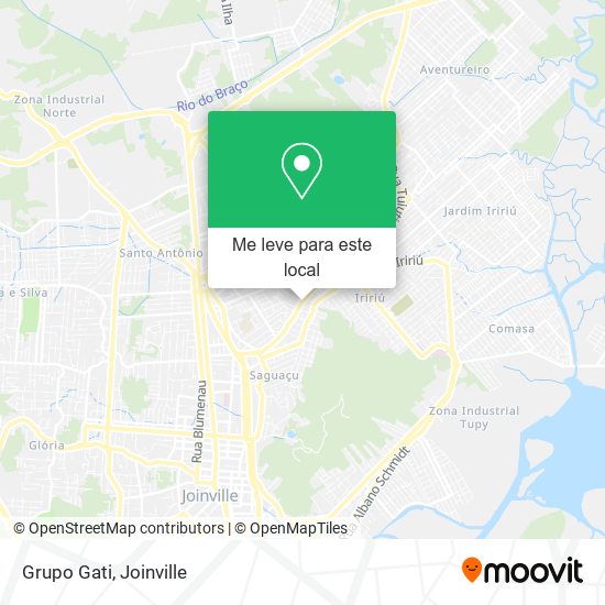 Grupo Gati mapa