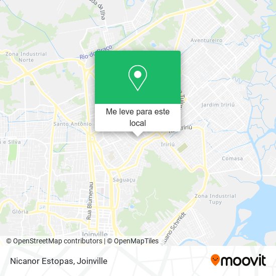 Nicanor Estopas mapa