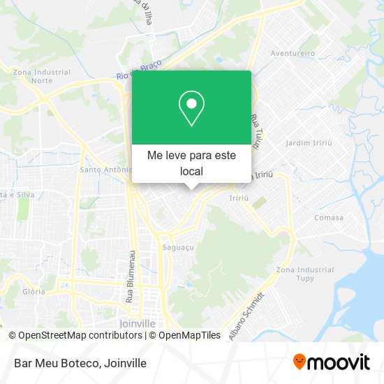 Bar Meu Boteco mapa
