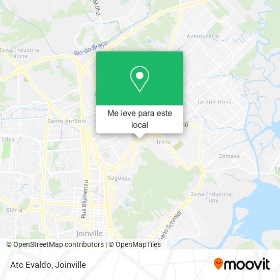 Atc Evaldo mapa