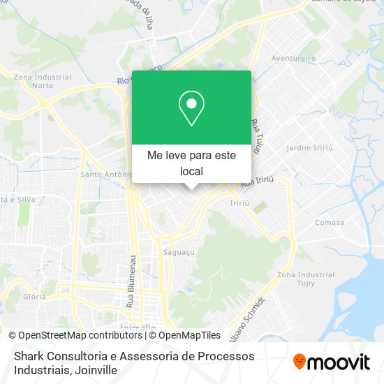 Shark Consultoria e Assessoria de Processos Industriais mapa