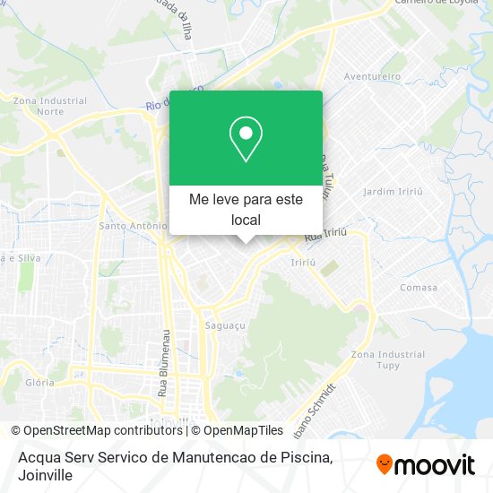 Acqua Serv Servico de Manutencao de Piscina mapa