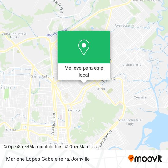 Marlene Lopes Cabeleireira mapa