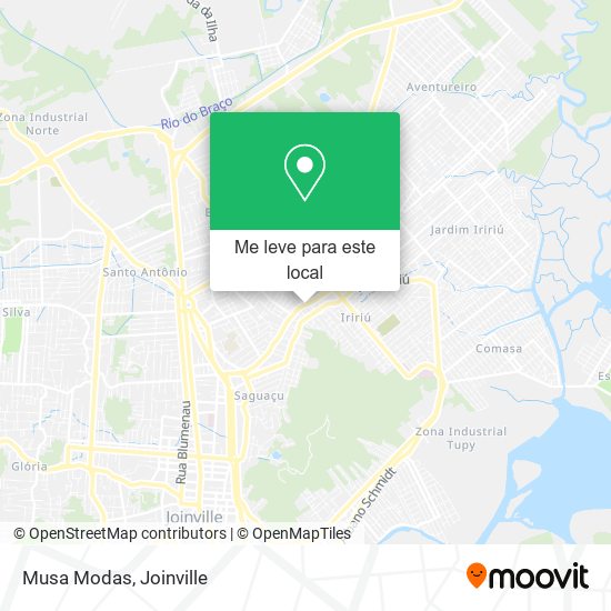 Musa Modas mapa