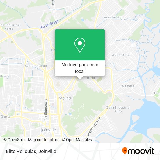 Elite Películas mapa