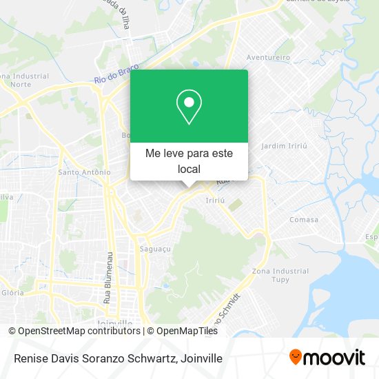 Renise Davis Soranzo Schwartz mapa