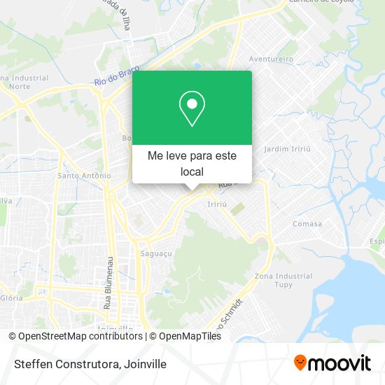 Steffen Construtora mapa
