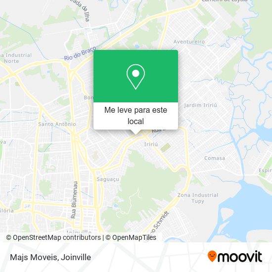 Majs Moveis mapa