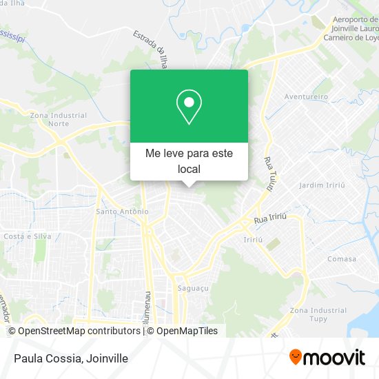 Paula Cossia mapa