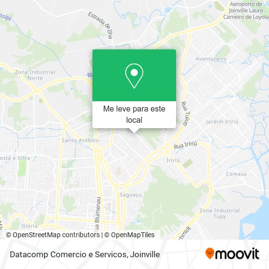 Datacomp Comercio e Servicos mapa