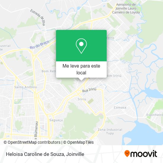 Heloisa Caroline de Souza mapa