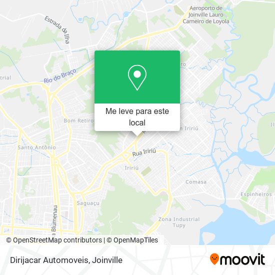 Dirijacar Automoveis mapa