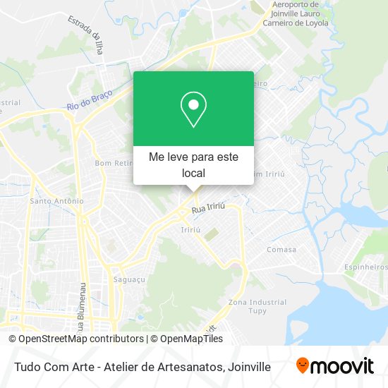 Tudo Com Arte - Atelier de Artesanatos mapa