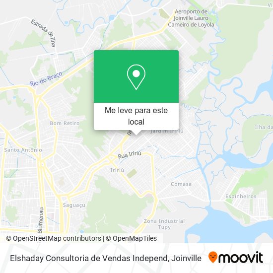 Elshaday Consultoria de Vendas Independ mapa