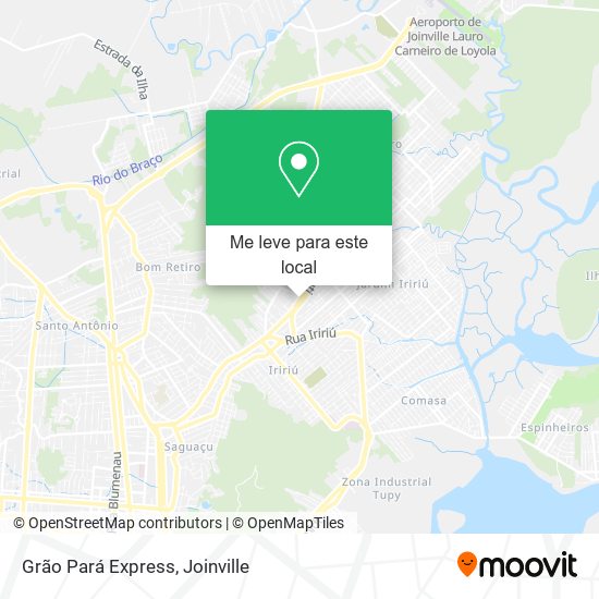 Grão Pará Express mapa