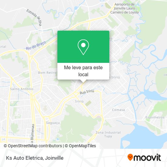 Ks Auto Eletrica mapa