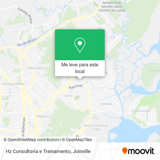 Hz Consultoria e Treinamento mapa