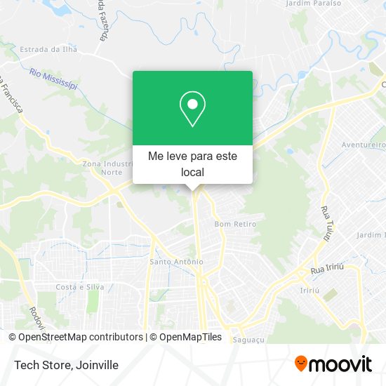 Tech Store mapa