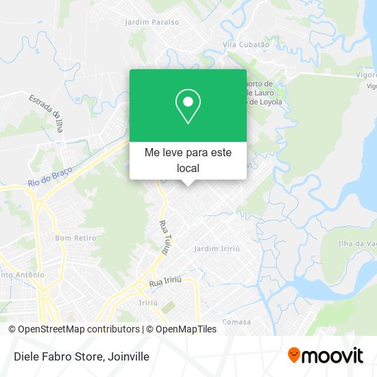 Diele Fabro Store mapa