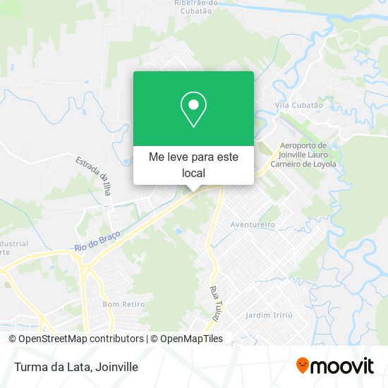 Turma da Lata mapa