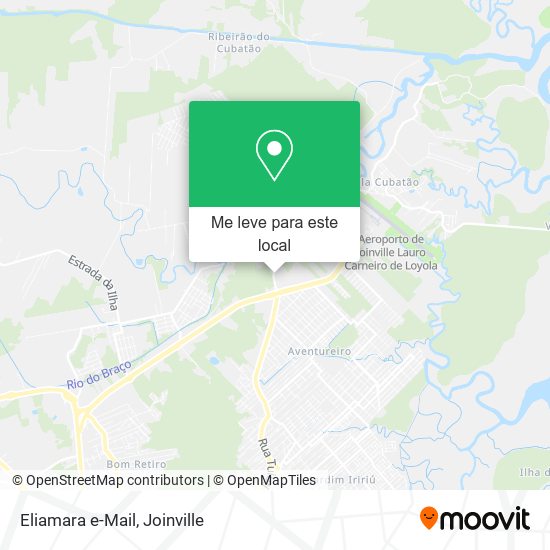 Eliamara e-Mail mapa