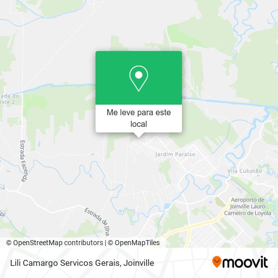 Lili Camargo Servicos Gerais mapa