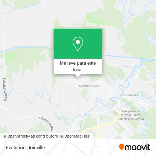 Evolution mapa