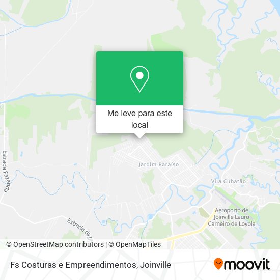 Fs Costuras e Empreendimentos mapa
