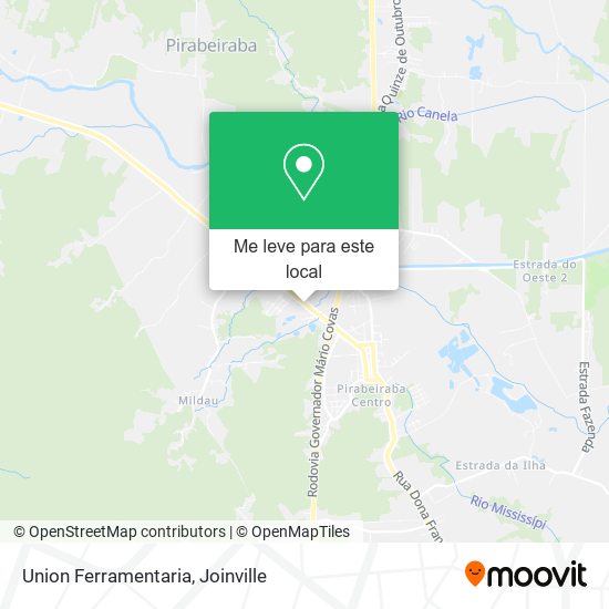 Union Ferramentaria mapa