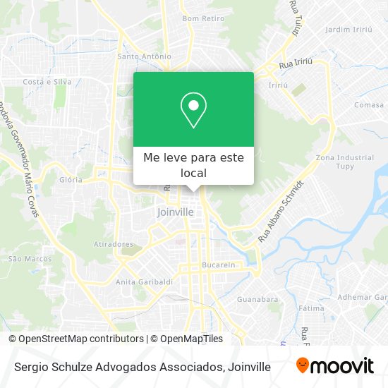 Sergio Schulze Advogados Associados mapa