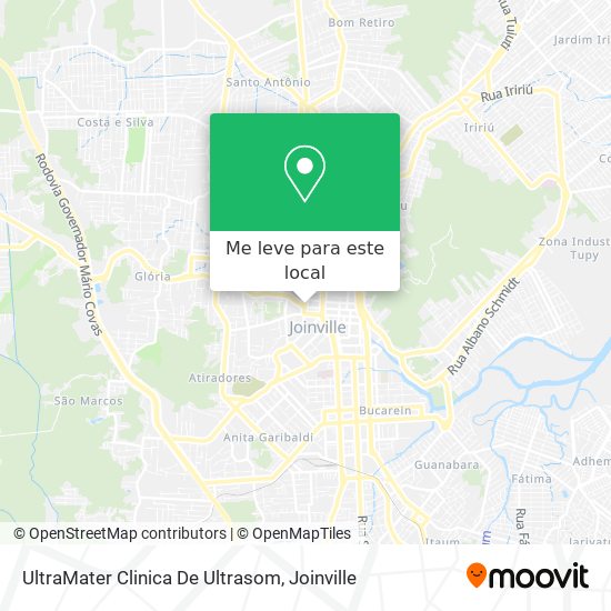 UltraMater Clinica De Ultrasom mapa