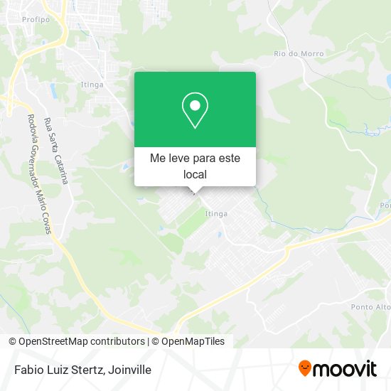 Fabio Luiz Stertz mapa