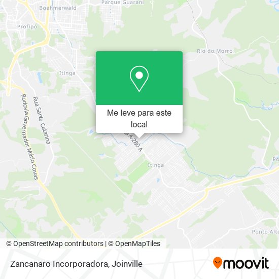 Zancanaro Incorporadora mapa