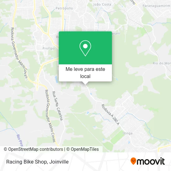 Racing Bike Shop mapa