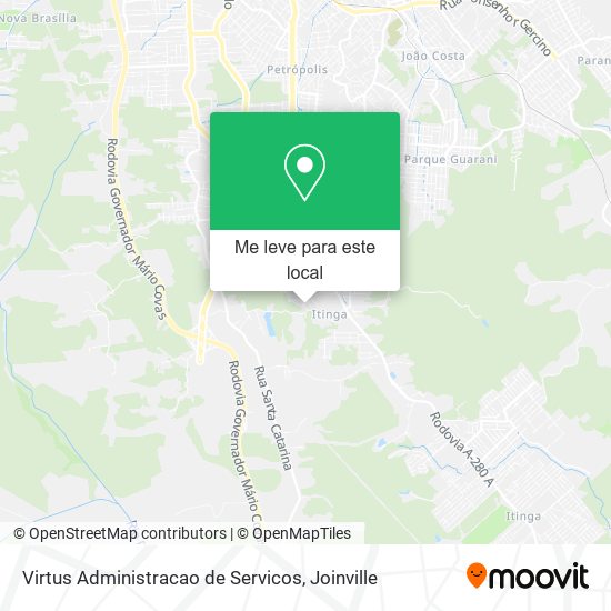 Virtus Administracao de Servicos mapa