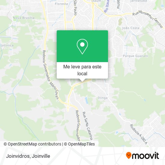 Joinvidros mapa