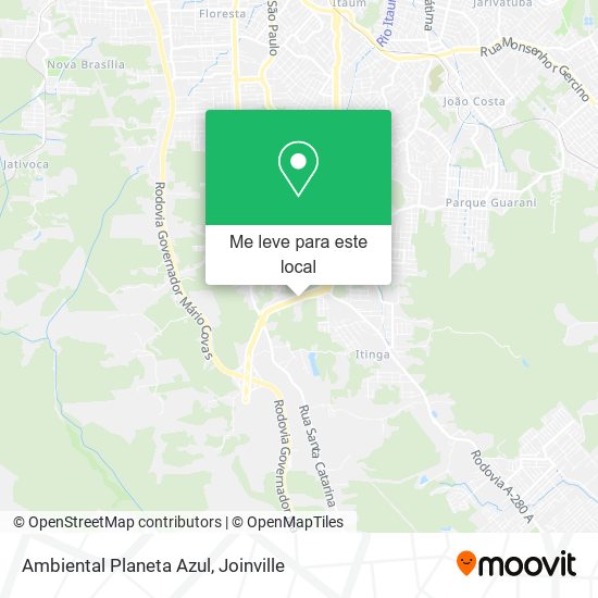 Ambiental Planeta Azul mapa