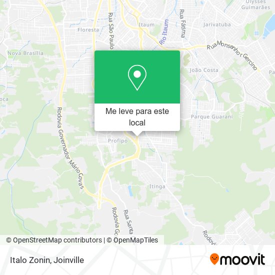 Italo Zonin mapa