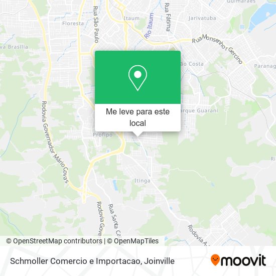 Schmoller Comercio e Importacao mapa