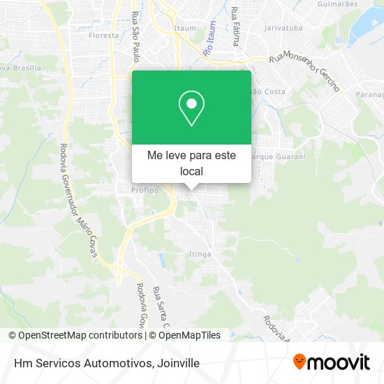 Hm Servicos Automotivos mapa